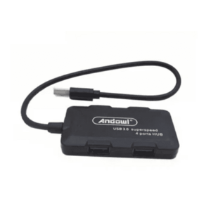 Multi HUB cu 4 USB Andowl Q HU302 negru imagine