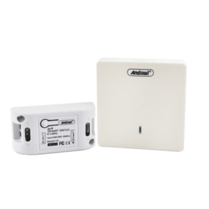 Intrerupator inteligent wireless pentru iluminat sau alimentare Andowl Q KG09 imagine