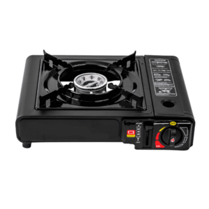 Aragaz camping HappyHome MX777 aprindere automata dubla alimentare butelie spray sau gaz imagine