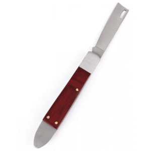 Cutit pentru altoit cu despicator MX796 profesional lama otel maner lemn imagine