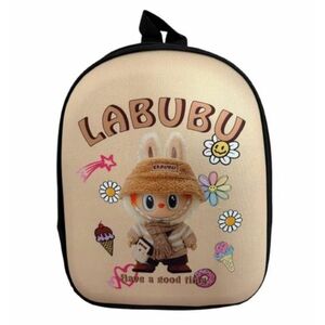 Ghiozdanel pentru copii cu un compartiment maro deschis imagine