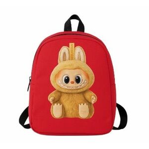 Ghiozdanel pentru copii cu un compartiment ROSU imagine