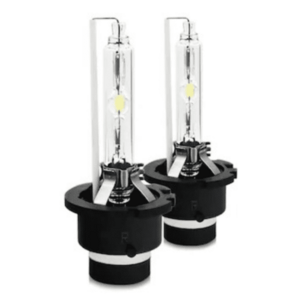 UB Set 2 becuri Xenon D4S White auto pentru far suport plastic 35W 4300K RUAN imagine