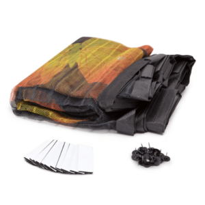 UB Plasa Anti Insecte pentru usi imprimeu Fluturi inchidere magnetica 100x210 cm imagine