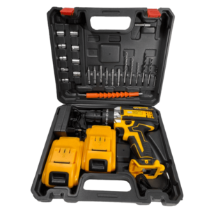 UB Trusa Bormasina cu percutie 2 acumulatori 36V 5Ah cu 26 accesorii imagine