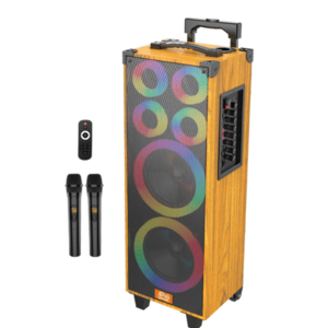 UB Boxa karaoke JQS 9088L de 8 x 2 inch 18000W cu led multicolor imagine