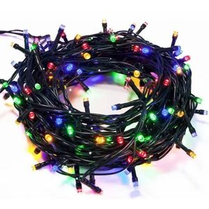 UB Instalatie liniara 100 LED 9m lumineaza intermitent MULTICOLOR imagine