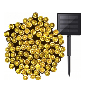 UB Instalatie Solara 1500-4 ALB CALD cu 300 LED lungime 30 Metri telecomanda imagine