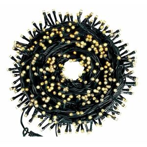 UB Instalatie liniara 100 LED 9m lumineaza intermitent ALB CALD imagine