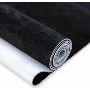Sul piele sintetica tip Alcantara 0.75 x 2.5m NEGRU tapiterii capitonaje auto imagine