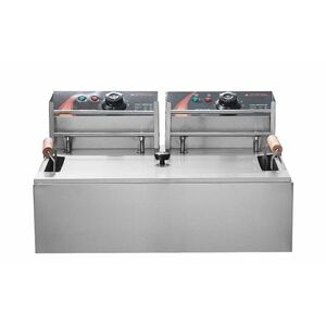 Friteuza Electrica 2500W Capacitate 12 litri din inox pentru uz casnic sau profesional imagine