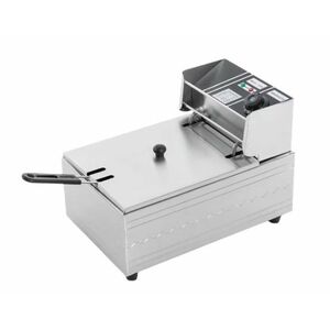 Friteuza electrica putere 2500W capacitate 6L otel inoxidabil imagine