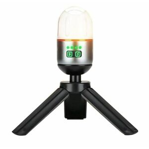 Mini Lanterna de camping multifunctionala reincarcabila YM B81 cu baza magnetica si trepied 9 moduri de iluminare imagine