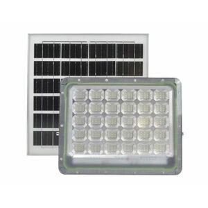 Proiector solar LED impermeabil 300W cu panou si telecomanda GD300X imagine