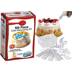 Set decorat torturi si prajituri cu 100 de piese imagine