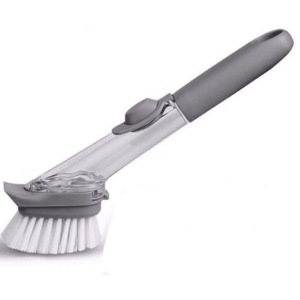 Perie de spalat vase cu dispenser de sapun imagine