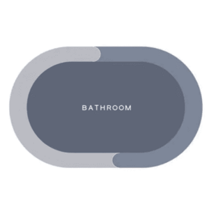 Covoras super absorbant pentru baie cu uscare rapida model BATHROOM MARE imagine