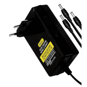 Adaptor AC/DC 3 in 1 12V 5A ideal pentru camere boxe router imagine