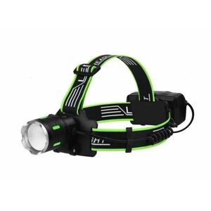 Lanterna de cap cu led si acumulator BL SXB A43 de 30W zoom pentru camping pescuit imagine