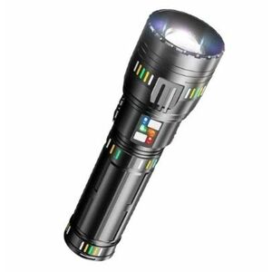 Lanterna reincarcabila LED de mana COBA CB W518 cu raza de actiune de 3 km imagine