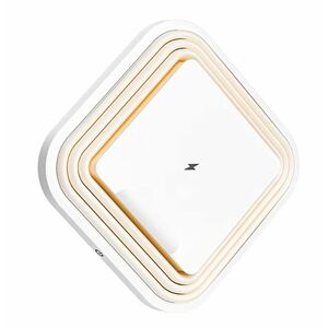 Lampa de noapte LED A92 pliabila incarcare wireless 25W alba 138x138mm imagine