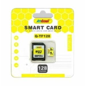 Card de memorie Andowl Q TF128 MicroSDHC 128GB cu adaptor imagine
