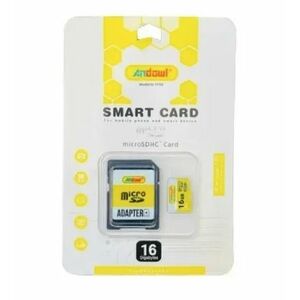 Card de memorie Andowl Q TF16 MicroSDHC 16GB cu adaptor imagine