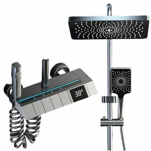 Set de dus smart cu afisaj LED control termostatic si 4 moduri pulverizare Tehnologie Avansata imagine