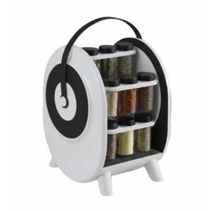 Suport Rotativ portabil pentru Condimente cu 18 Borcane imagine