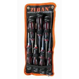 HUSA set 7 surubelnite mecanice cu varf drept si cruce imagine