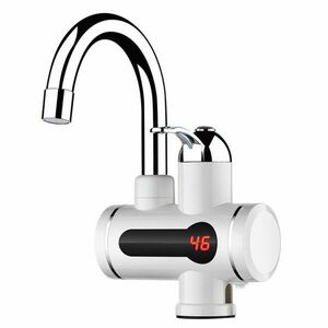 Robinet Electric De Apa Calda din metal cu display (Instant) imagine