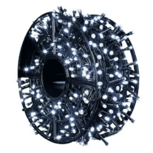 UB Instalatie de Craciun tip Rola interior sau exterior rezistenta 100m 500LED ALB RECE imagine