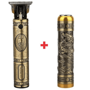 UB Set 2 in 1 Masina de Tuns + Shaver Ras cu precizie pentru Contur fara Fir Lame din Inox Incarcare USB imagine