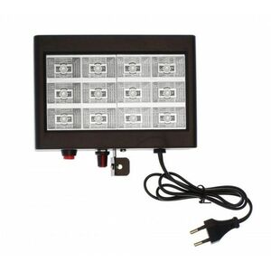 Stroboscop disco cu jocuri de lumini Strobe 12 LED imagine