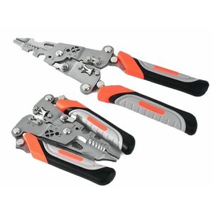 Cleste multifunctional 3 in 1 pentru dezizolat taiat si sertizat cabluri maner ergonomic imagine