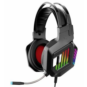 Casti pentru gaming Andowl Q E8 cu microfon si iluminare RGB imagine