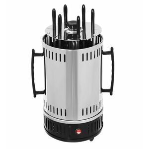 Gratar electric automat cu rotisor constructie din otel inoxidabil imagine