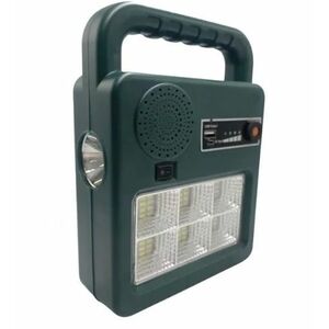 Lanterna cu incarcare solara boxa portabila cu port de iesire USB KOLIS038 imagine