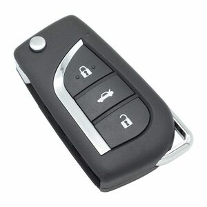 Carcasa cheie tip briceag Techstar 3 butoane compatibila Toyota Prius – cu lama VA2 imagine