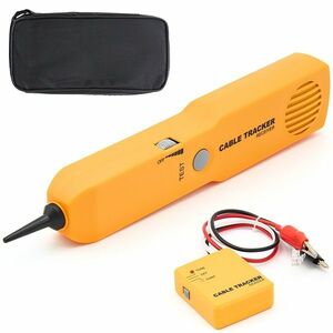 Tracer și Tester continuitate de cabluri telefonice, retea si circuite Techstar RJ11/RJ45, detectare fire intrerupte si scurtcircuite imagine