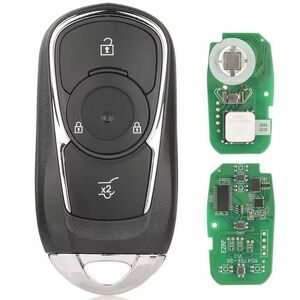 Cheie auto Completa Programabila, Techstar, cu 4 Butoane HYQ4EA 433.92 MHz Telecomanda Smart cu Cip ID46 pentru Opel Astra K Insignia, Lama neprelucrata imagine