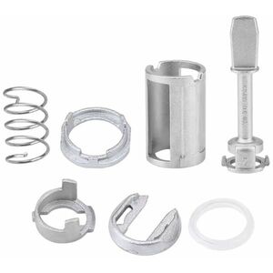 Kit Reparatie Incuietoare Yala Usa Fata Auto, Techstar, Compatibil VW Passat, Seat Toledo, Leon, Arosa, Lupo – Echiv OE 3B0837167 / 3B0837168, Metal imagine