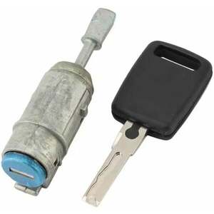 Butuc yala cilindru usa stanga fata cu cheie Techstar, compatibil Audi A6 C5 (1997–2005), cod OE 4B0837217 / 4B0837217A imagine