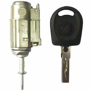 Butuc yala cilindru usa stanga fata cu cheie Techstar, compatibil Audi A6 C5 / Allroad / S6 (1997–2005), cod OE 4B1837063A (echiv. 4B1837063) imagine