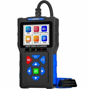 Tester auto JFIND JF700 Pro OBD2 Scanner – Diagnostic complet motor, baterie si senzori, 12V, ecran color imagine
