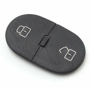 Membrana cauciuc pad cu 2 butoane Techstar, compatibila cu cheie auto Audi VW Seat Skoda imagine