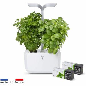 Véritable Exky SMART - alb + 2 rezerve de plante - Ghiveci de flori automat imagine
