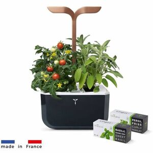Véritable Exky SMART - negru + 2 rezerve de plante - Ghiveci de flori automat imagine