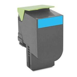 Toner Lexmark 80C2XCE, 4000 pagini (Cyan) imagine