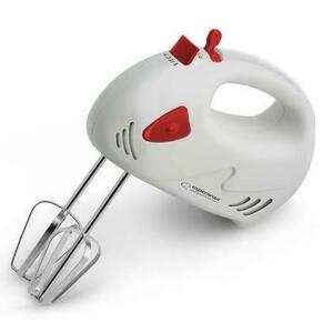 Mixer de mana Esperanza EKM007R MUFFIN, 125W (Alb-Rosu) imagine